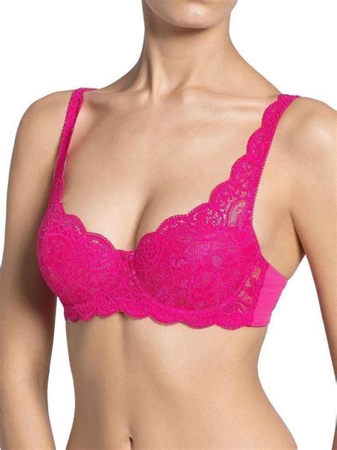 Triumph Amourette 300 Whp Wired Padded Half Cup Bra Pacha Red Oq32b