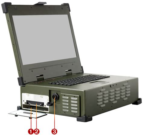 Ruggedized Briefcase Style Portable Computer With Dual Core And Quad