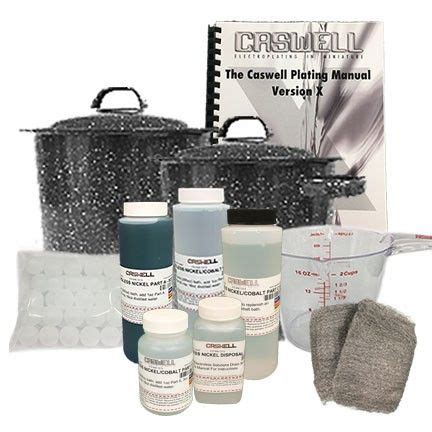 For gun bluing) and other surface treatment techniques. Electroless Nickel Mini Kit (5 Pint) - Plating Kits - Caswell Inc | Nickel plating, Degreasers ...