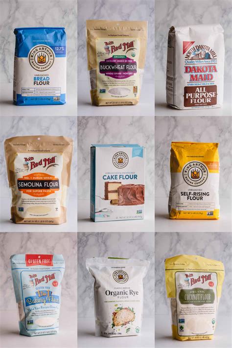 Types Of Flour And Uses Sweet And Savory