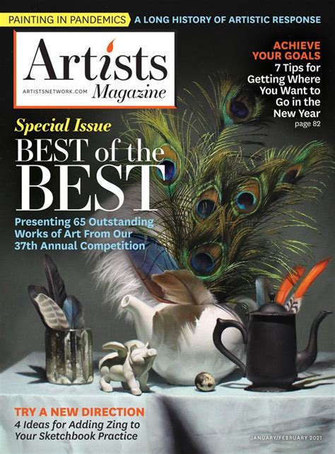 The Artists Magazine Januaryfebruary 2021 Print Edition Artists Network