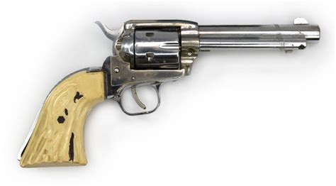 H Schmidt Texas Scout Revolver 22 Lr 475 Barrel Nickel
