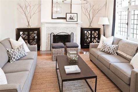 10 simple decorating rules for arranging furniture. Sofas Facing Each Other - Contemporary - living room