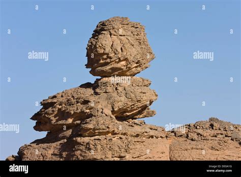 Rock Formations In The Libyan Desert Akakus Mountains Libya Sahara
