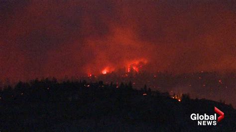 Photos And Videos Show Scale Of Christie Mountain Wildfire In Bcs