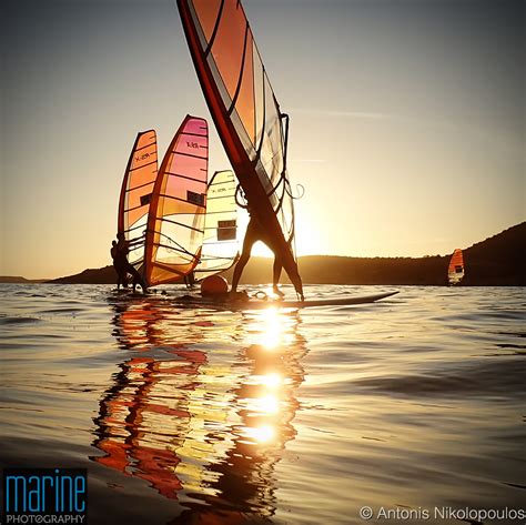 Olympic Windsurfing Training Marine Photography