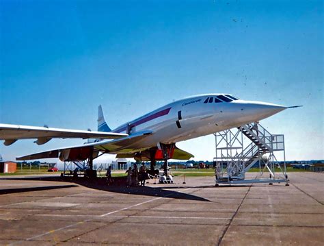 Concorde Pre Production Aircraft G Axdn Speed Record Holder For The