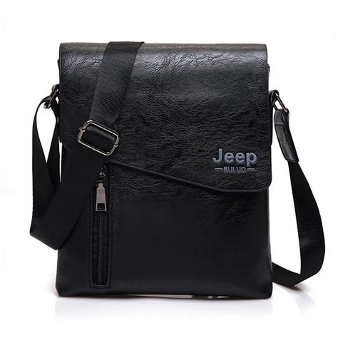 Jeep Men Bag 2017 New Style Male Tote Bag High Quality Leather