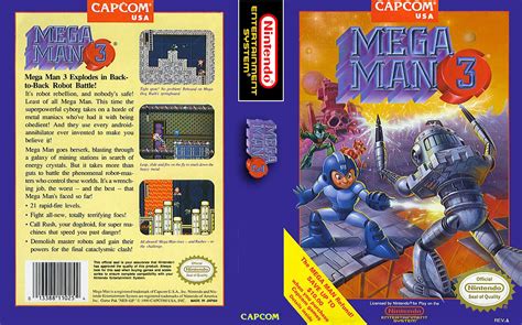 AÇÃo Games 001 Mega Man 3 Nes 1990 003