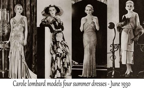 1930 Hollywood Summer Fashion June 1930 Glamour Daze