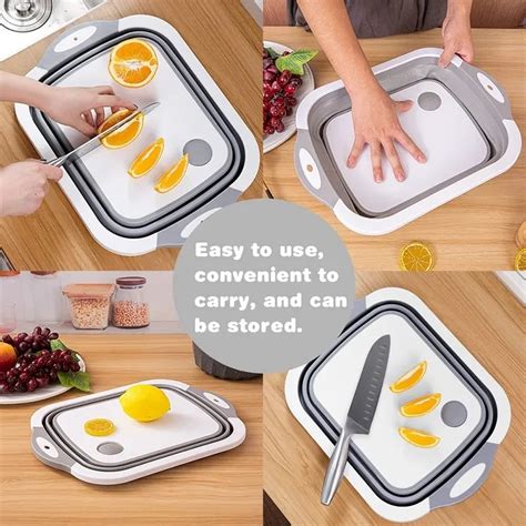 3 In 1 Collapsable Cutting Board With Tap Highway Importers Online Shop