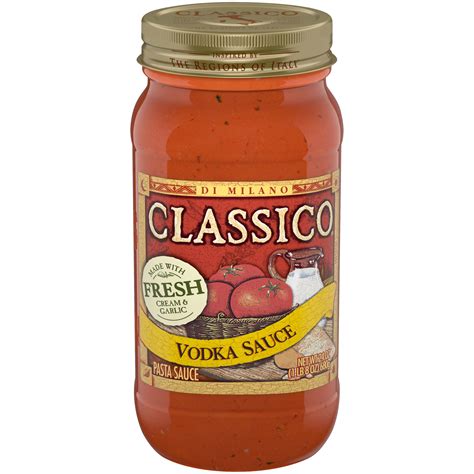 Vodka Sauce - Classico® Pasta Sauce