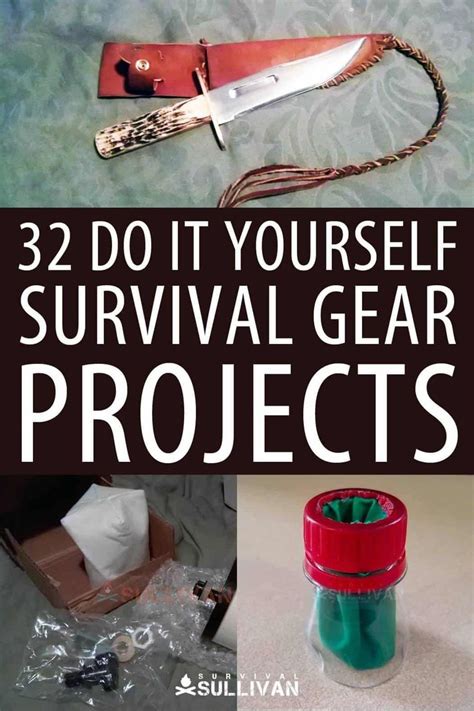 32 Do It Yourself Diy Survival Gear Projects Survival Sullivan In