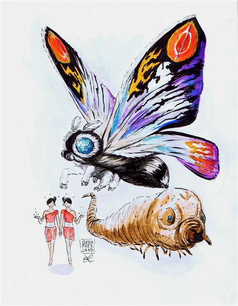Mothra by IndecisiveDevice on @DeviantArt | Kaiju art, Kaiju monsters ...