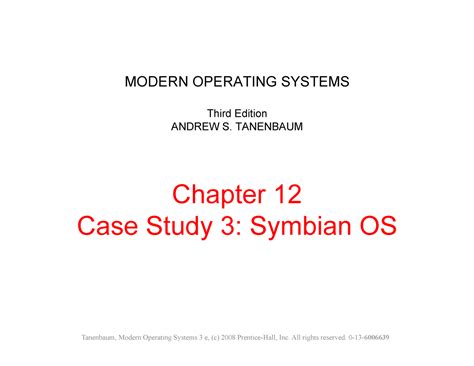 Chapter 12 Sistemi Operativi Modern Operating Systems Third Edition