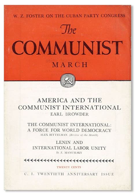 The Communist A Magazine Of The Theory And Practice Of Marxism
