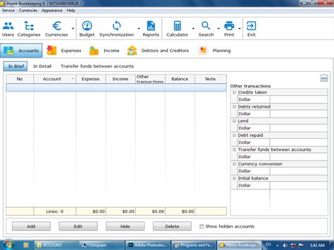 Offline Bookkeeping Software For Home Use Graphicslokasin