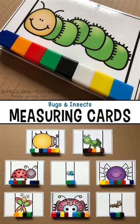 Free Printable Measuring Cards Preschool
