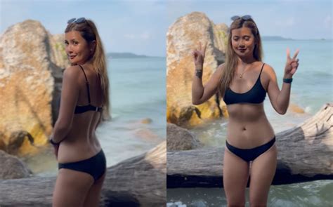 Actress Adeline Tsens Bikini Video Received Indecent Comments From Netizens Hype My