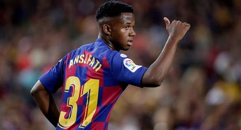 ↑ браим фати на transfermarkt. España: Fichajes FC Barcelona: Ansu Fati, rechazan 100 ...