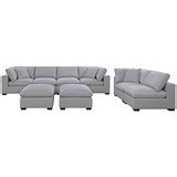 Browse our selection of mid century & modern sectional sofas + couches to bring effortless style to your home today. Thomasville Fabric Modular Sectional 8pc | Costco Australia