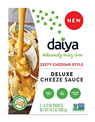 Daiya Zesty Cheddar Style Cheeze Sauce Plant Based Nacho Cheese