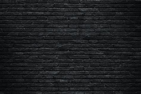 Black Brick Wall Ubicaciondepersonascdmxgobmx