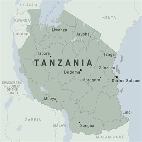 Tanzania Tanganyika Zanzibar