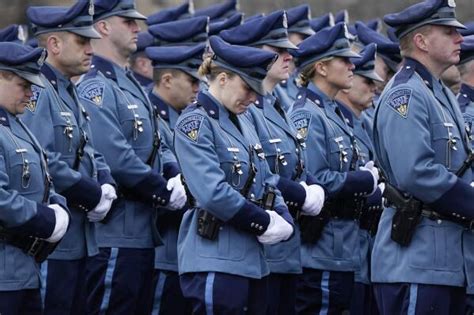 Thousands Pay Respects To Fallen State Police Trooper Ap News