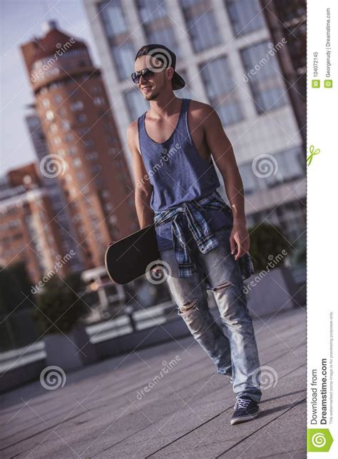 Stylish Guy In City Stock Image Image Of Person Lifestyle 104072145
