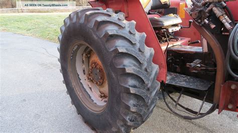 1995 Case Ih 3230 4x4 Loader Tractor 52 Hp Diesel Radial Tires Left