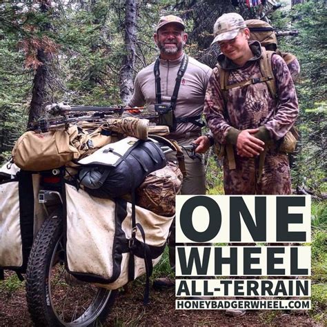 Honey Badger Wheel Hiking Carts For Backpacking Hunting And Bug Out