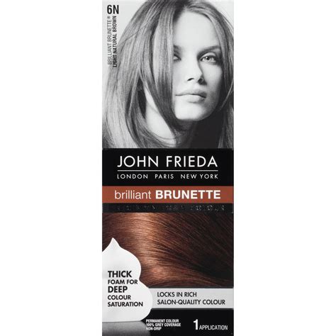 John Frieda Precision Foam Colour Brilliant Brunette 6N Light Natural