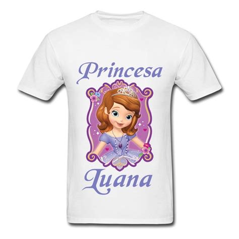 Camiseta Infantil Princesa Sofia Elo7 Produtos Especiais