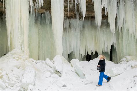 Exploring The Eben Ice Caves In Michigans Upper Peninsula The Mom Edit