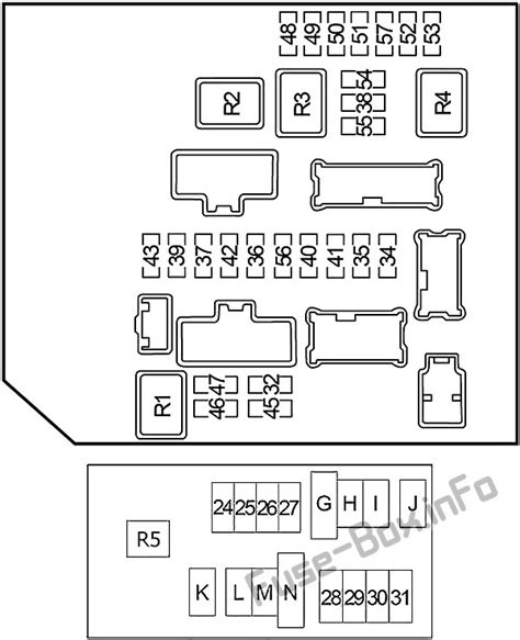 2011 Nissan Pathfinder 2wd Fuse Box Diagrams