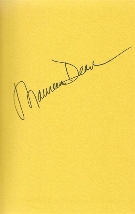 Maureen Mo Dean Watergateauthor Authentic Hand Signed Book Hb Wdj