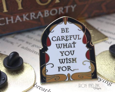 City Of Brass Quote Red Enamel Pin Lapel Pin Enamel Pins Brass Quotes Quote Pins