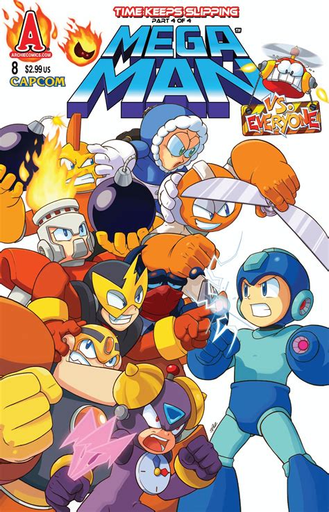 Mega Man Issue 8 Archie Comics Mmkb Fandom Powered By Wikia