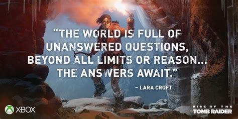 Lara croft is a character that has a quote for every occasion. Pin by Hannah Atkin on Tomb Raider (With images) | Tomb ...