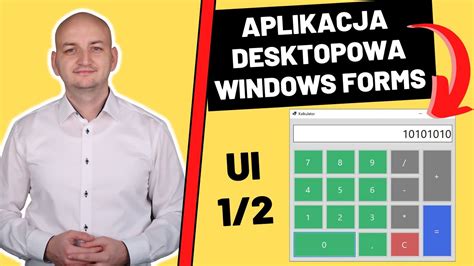Pierwsza Aplikacja Desktopowa Windows Forms W C Ui 12 Youtube