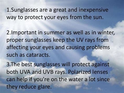 How To Protect Your Eyes From Sunrays