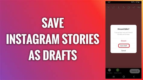 How To Save Instagram Stories As Drafts Freewaysocial