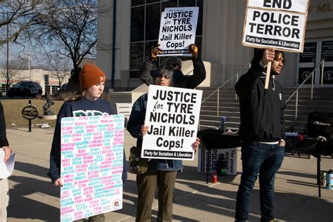 Protesters Chant Outside Muncie City Hall In Unite Against Police