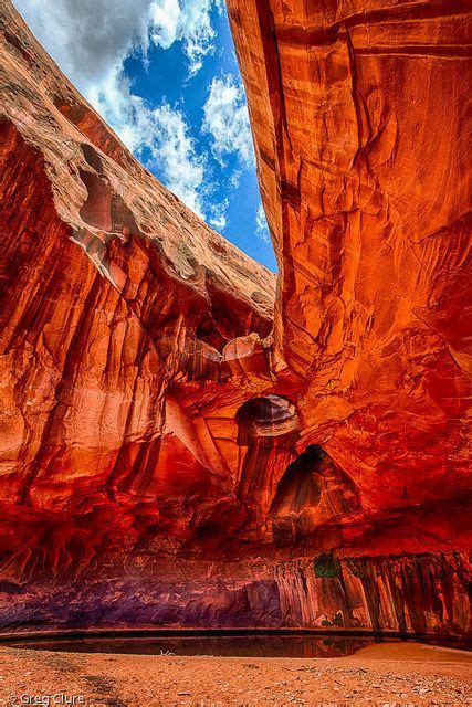 The Golden Cathedral In Neon Canyon Landscape Photos Scenery Canyon