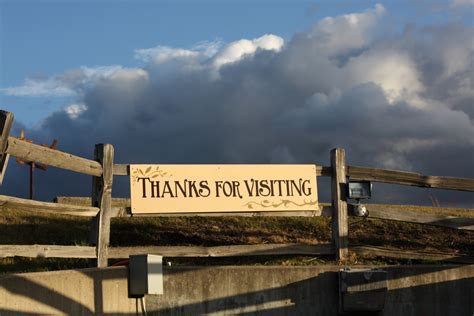 Thanks For Visiting Sign Free Stock Photo - Public Domain Pictures