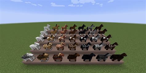 We did not find results for: All colorations of horses : Minecraft