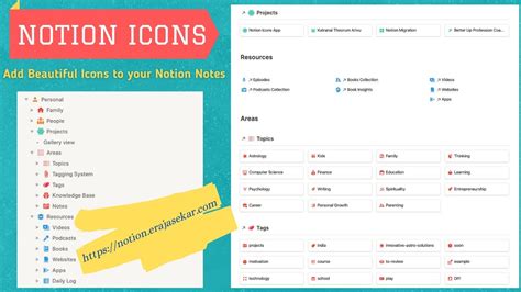Notion Icons Add Beautiful Icons To Your Notion Notes YouTube