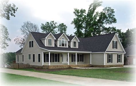 A Cape Cod Style Home With Two Car Garage Based On Our Princeton Plan