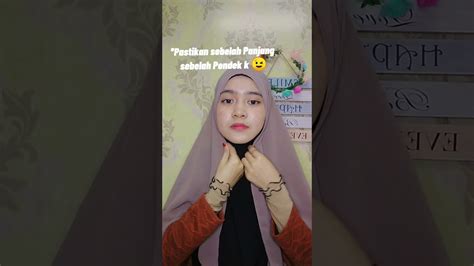 Tutorial Bawal Shawl Labuh Depan Belakang Bawal Ala Ala Shawl Youtube